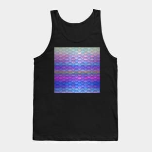 Iridescent Mermaid Scales Tank Top